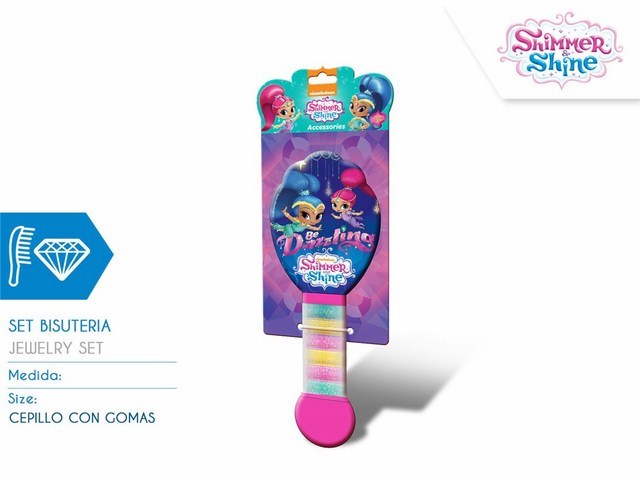 SPAZZOLA SHIMMER AND SHINE CON GOMME